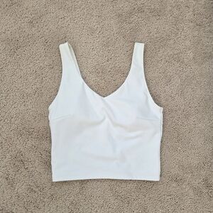 Amin White Sports Tank Size Xs